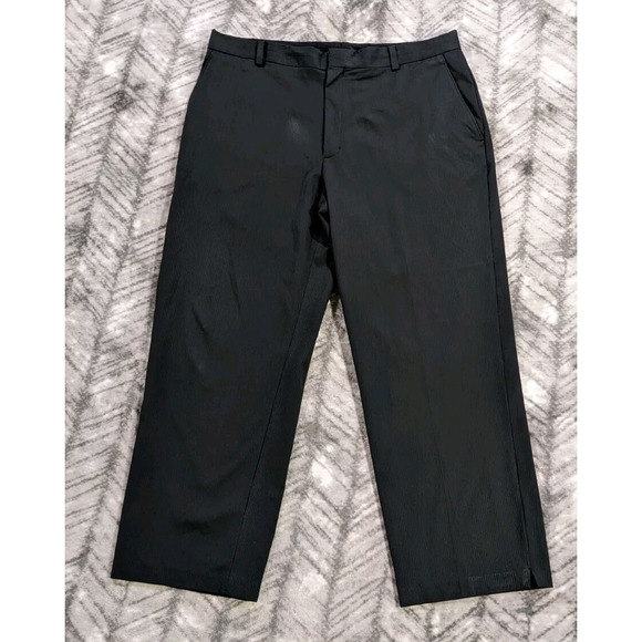 Nike Other - Nike Tiger Woods Collection Black Golf Pants Golf Dri Fit Wicking Mens 38 X 30